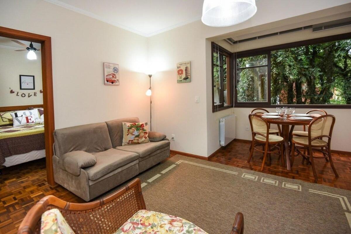 Rosa Edificio Bavaria Apartman Gramado Kültér fotó