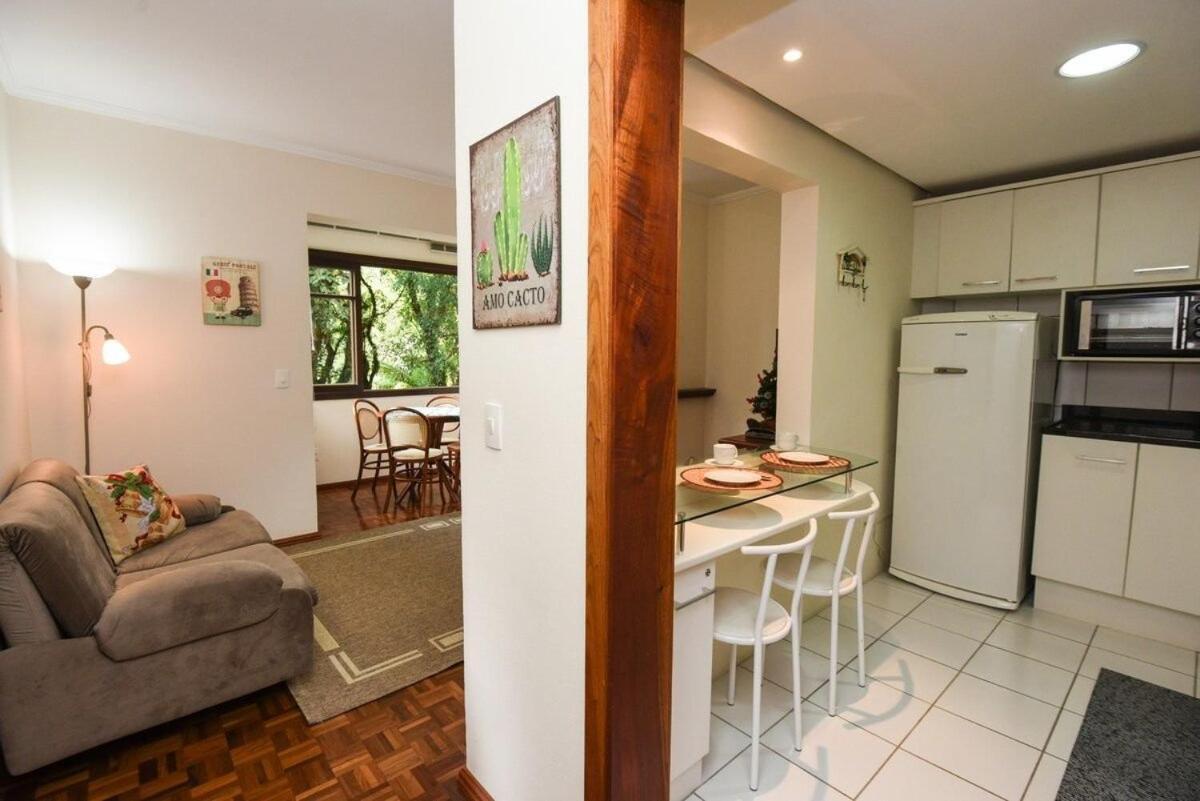 Rosa Edificio Bavaria Apartman Gramado Kültér fotó