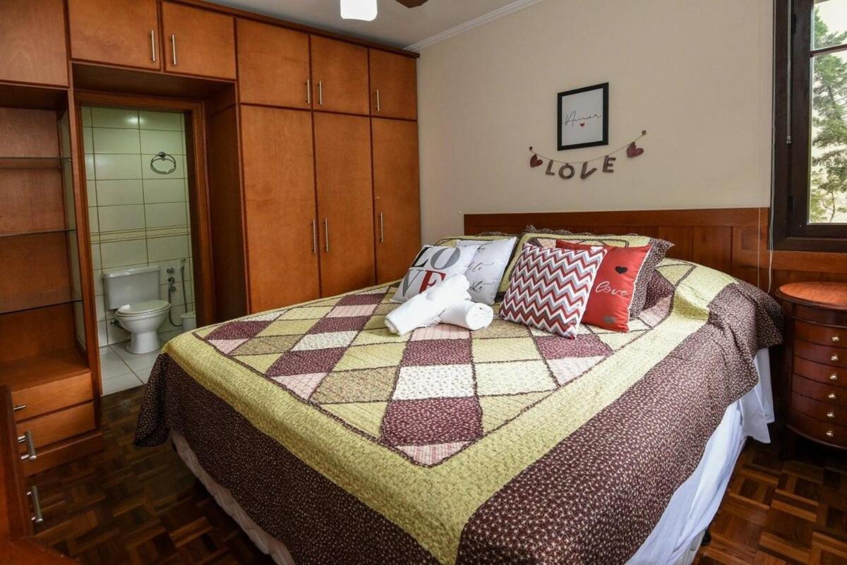 Rosa Edificio Bavaria Apartman Gramado Kültér fotó