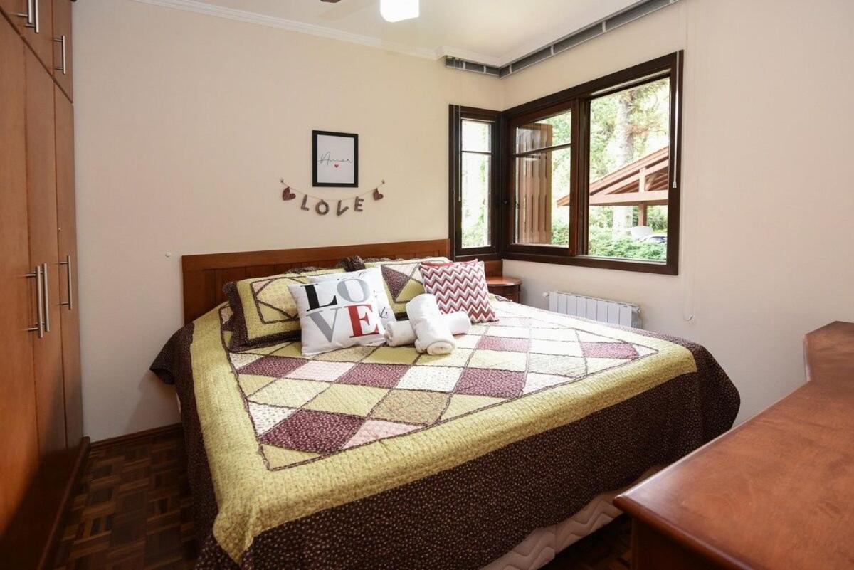 Rosa Edificio Bavaria Apartman Gramado Kültér fotó